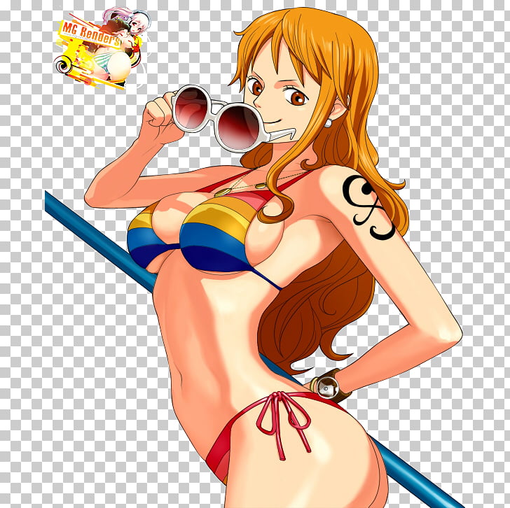 Nami Boa Hancock Nico Robin Bikini Hentai, one piece PNG ...