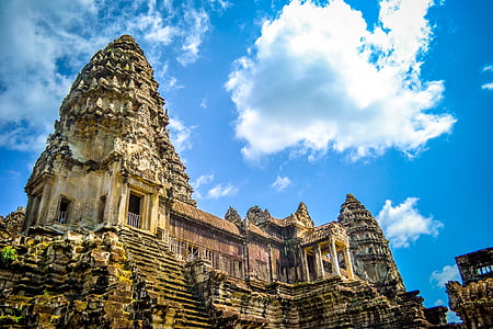 low angle view of temple thumbnail