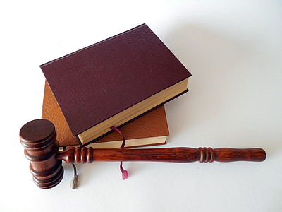 brown wooden gavel and two brown books thumbnail