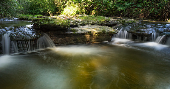 long exposure photography of falls thumbnail