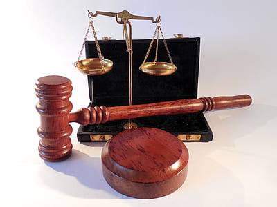 brown gavel and brass-colored balancing scale thumbnail