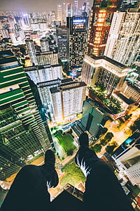aerial photograph of cityscape thumbnail