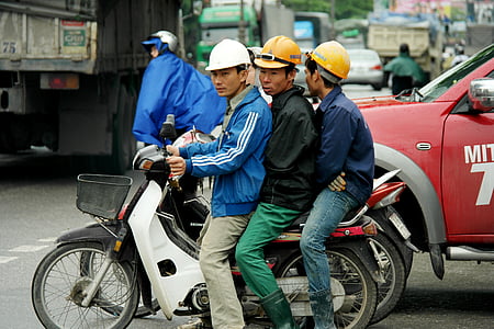 three men riding motorcycle thumbnail