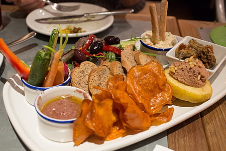 processed food on white tray thumbnail