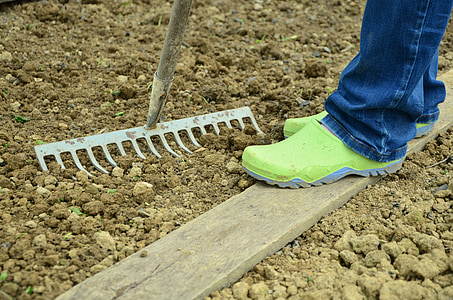 person in front of rake thumbnail