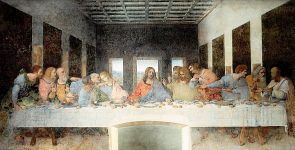 The Last Supper painting by Leonardo Da Vinci thumbnail