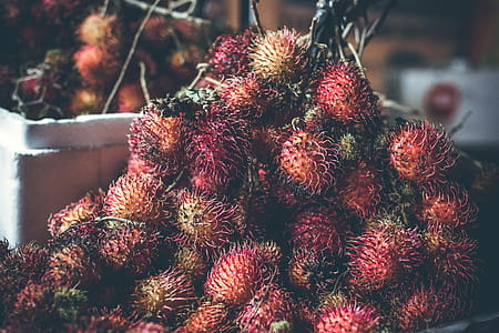 Selective Focus Photography of Rambutan Fruit thumbnail