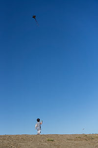 boy playing kite thumbnail