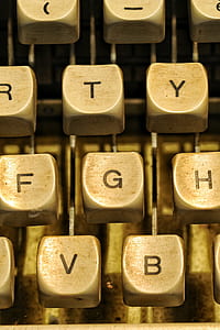 T, Y, F, G, H, V, B typewriter keys thumbnail