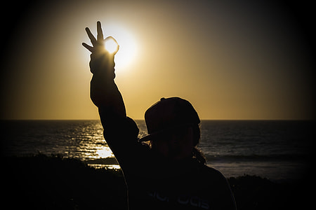 silhouette of person thumbnail