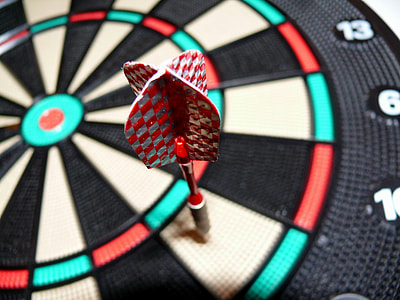 dart pin on dart board thumbnail