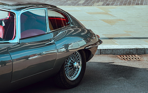 Classic Black Jaguar Car thumbnail