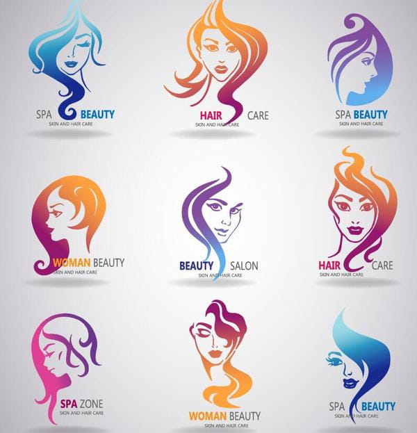 Skin And Hatr Care Logos Design Vector Ai File Free Graphics