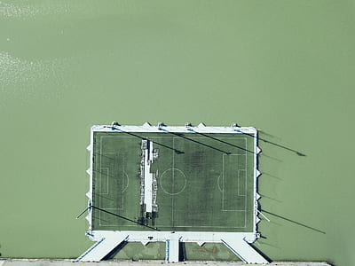 aerial photo of soccer stadium thumbnail