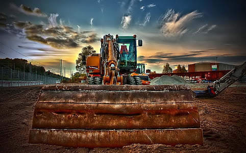 brown bulldozer thumbnail