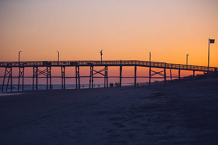 bridge on seashore thumbnail