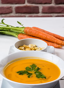orange carrots on the table thumbnail