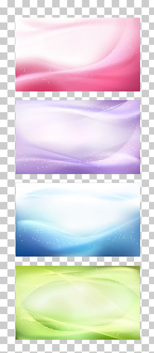 , VIP card,Meeting screen background, four assorted-color s PNG clipart