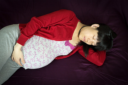 woman wearing red zip-up jacket thumbnail