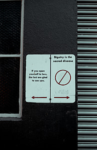 Bigotry, sacred disease, no people, day thumbnail