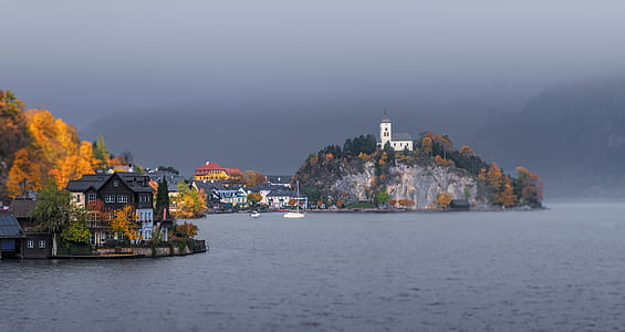church on top of an island thumbnail