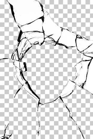 Stock photography Microsoft Windows, Burst crack, white and black PNG clipart