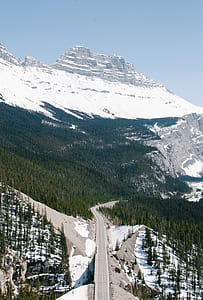 landscape photography of white and gray mountains thumbnail