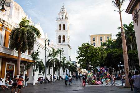 people walking in front of dome building at daytime thumbnail