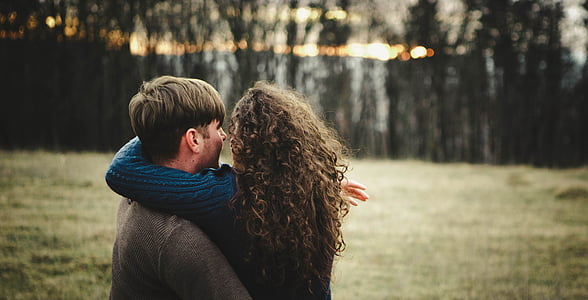 man and woman hugging each other thumbnail