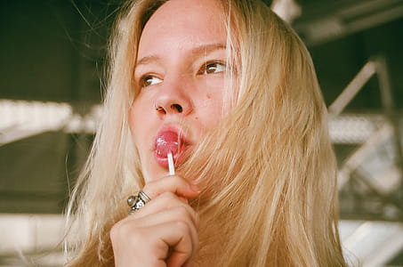 Woman Licking Lollipop thumbnail