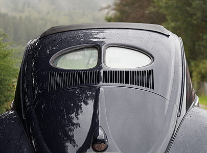 closeup photo of classic Volkswagen Beetle coupe during daytime thumbnail