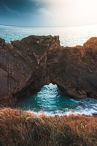landscape photography of rock formations thumbnail
