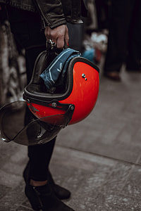 person holding modular helmet thumbnail