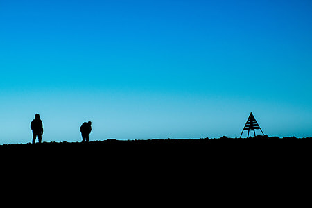 silhouette photo of men thumbnail
