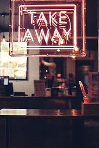Take Away neon signage thumbnail