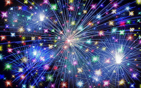 fireworks illustration thumbnail