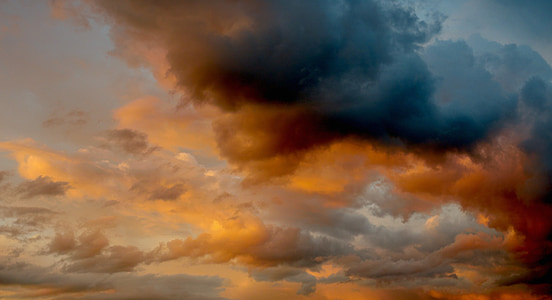 orange, gray, and black clouds thumbnail