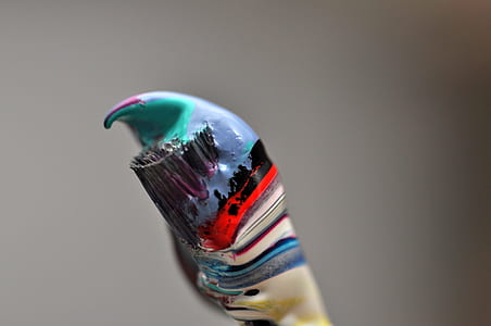 paintbrush, paint, art, mix thumbnail