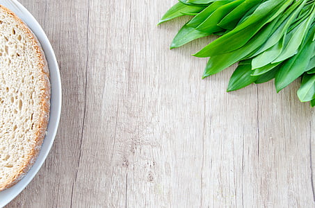 green vegetable on gray wooden tabletop thumbnail