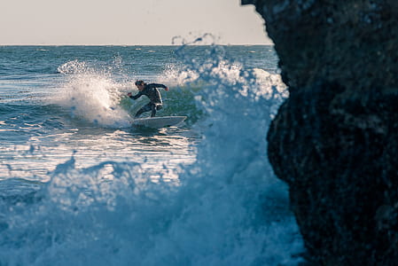 person surfing on waves thumbnail