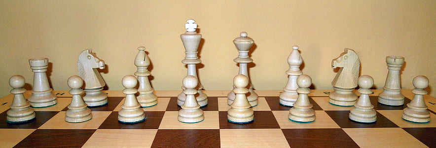 beige chess set thumbnail