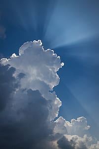 white clouds covering the sun thumbnail
