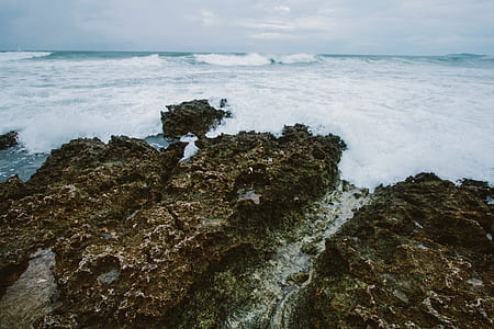 sea, landscape, nature, beach thumbnail