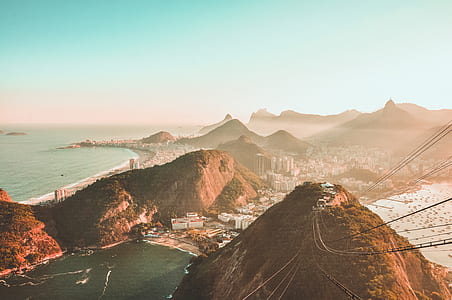 aerial photography of mountain during daytime thumbnail