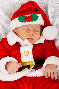 baby in santa claus costume thumbnail