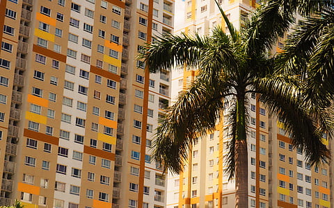 brown concrete condominiums thumbnail