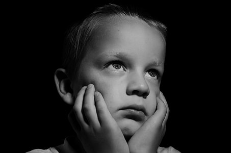 man thinking about something thumbnail