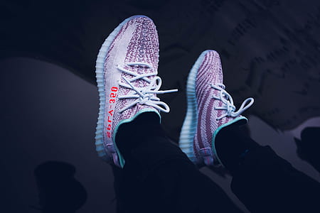top view photography of adidas sneakers thumbnail
