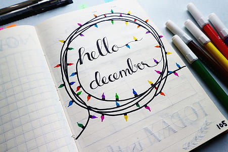 Hello December Calligraphy thumbnail