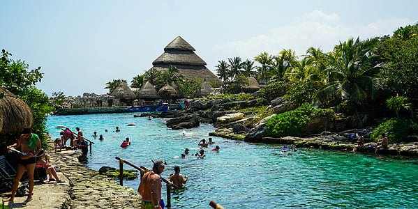 group of people on pool during daytime thumbnail